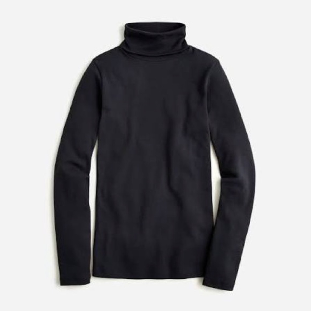 J. Crew Black Knit Turtleneck Size Small - Picture 3 of 8